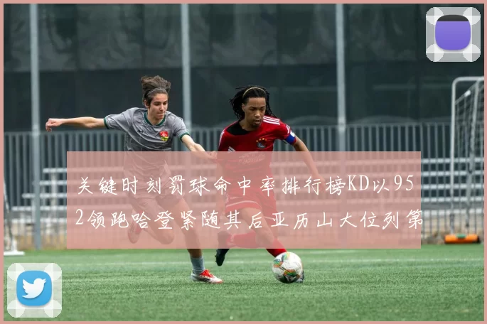 关键时刻罚球命中率排行榜KD以952领跑哈登紧随其后亚历山大位列第六
